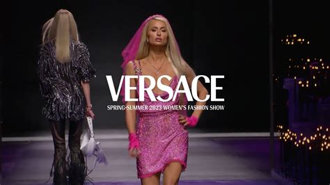 versace women romper draw string fashion show|versace fashion show.